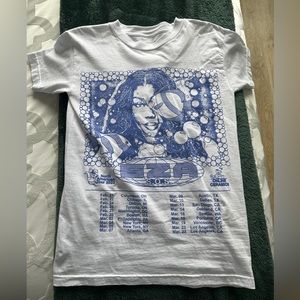 SZA SOS MERCH - WHITE T SHIRT SIZE SMALL